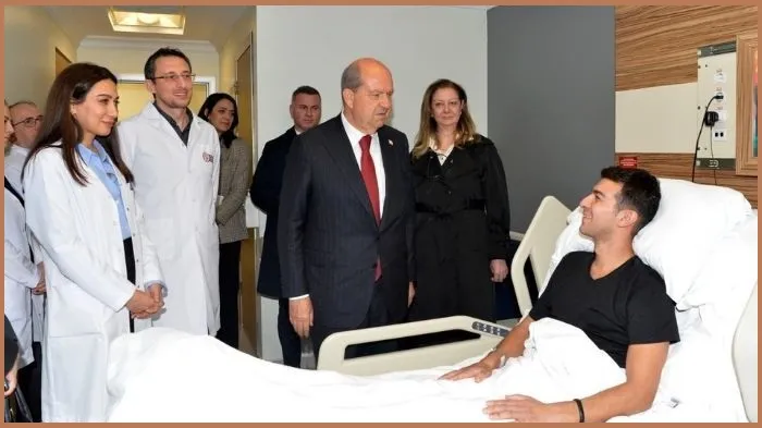 KKTC Cumhurbaşkanı Ersin Tatar’dan GOP Yeni Yüzyıl Hastanesine Ziyaret… 